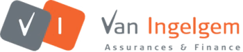 Logo de l'entreprise Van Ingelsgem, spécialisée en assurances et finances.
